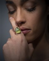 Anello Madì Donna Laguna Goccia in Argento Quarzo idrotermale 3900815 - 3900815